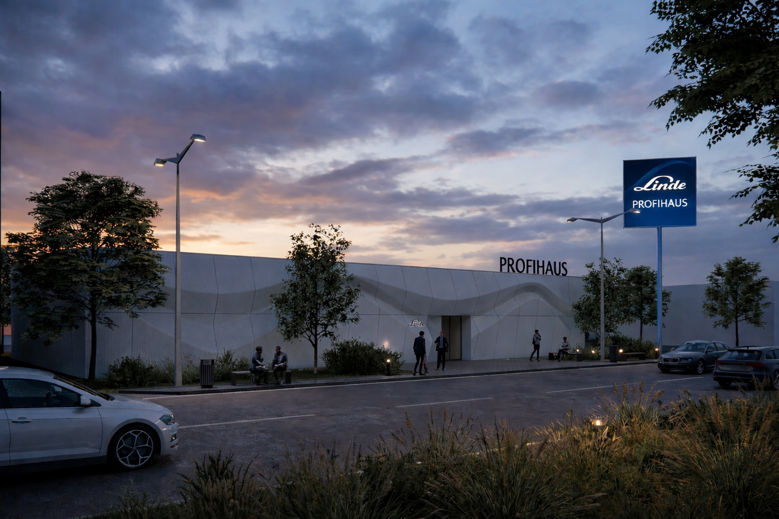 Linde Gas Profihaus — západ