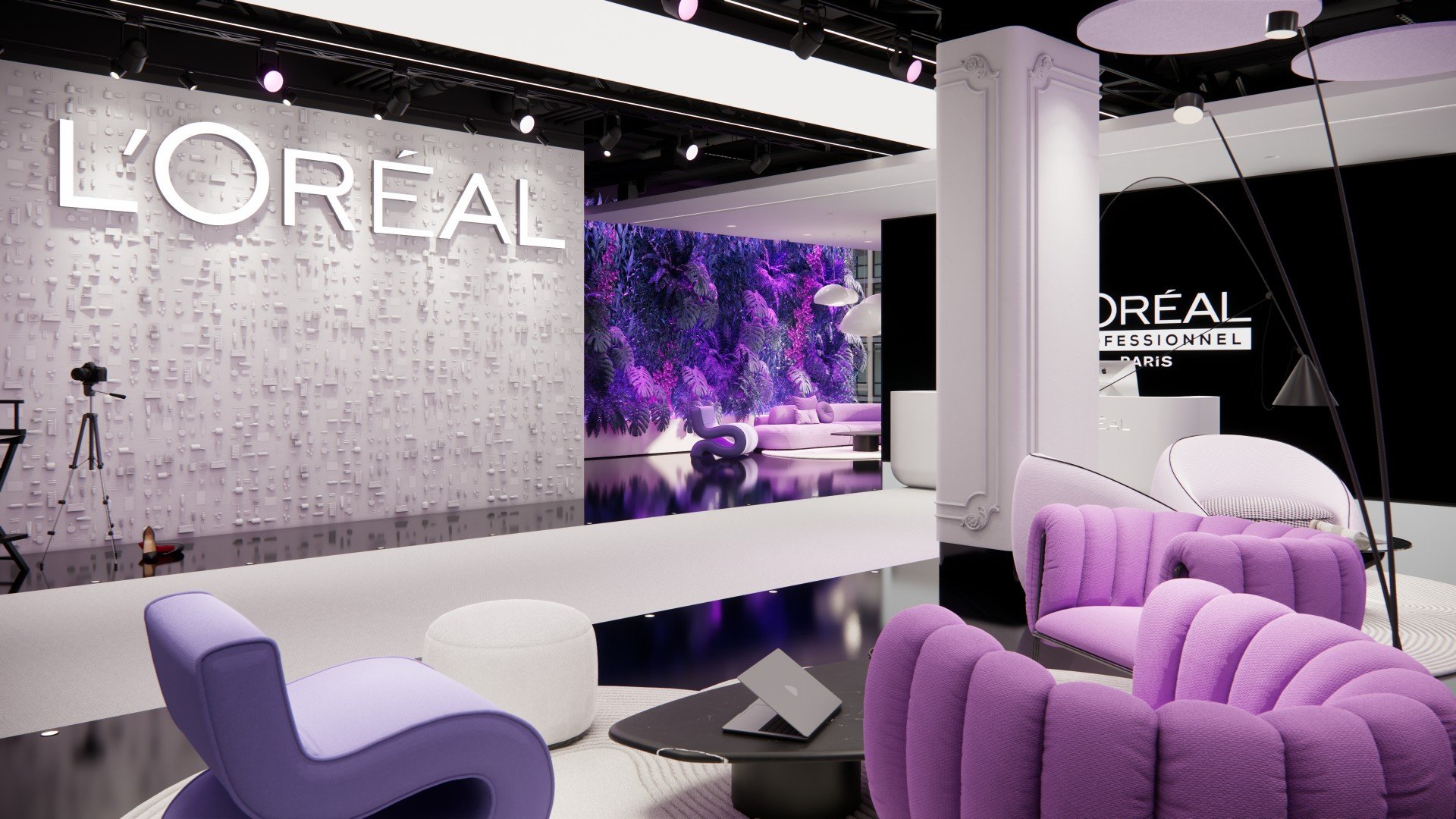 L'Oréal — ORÉAL nápis