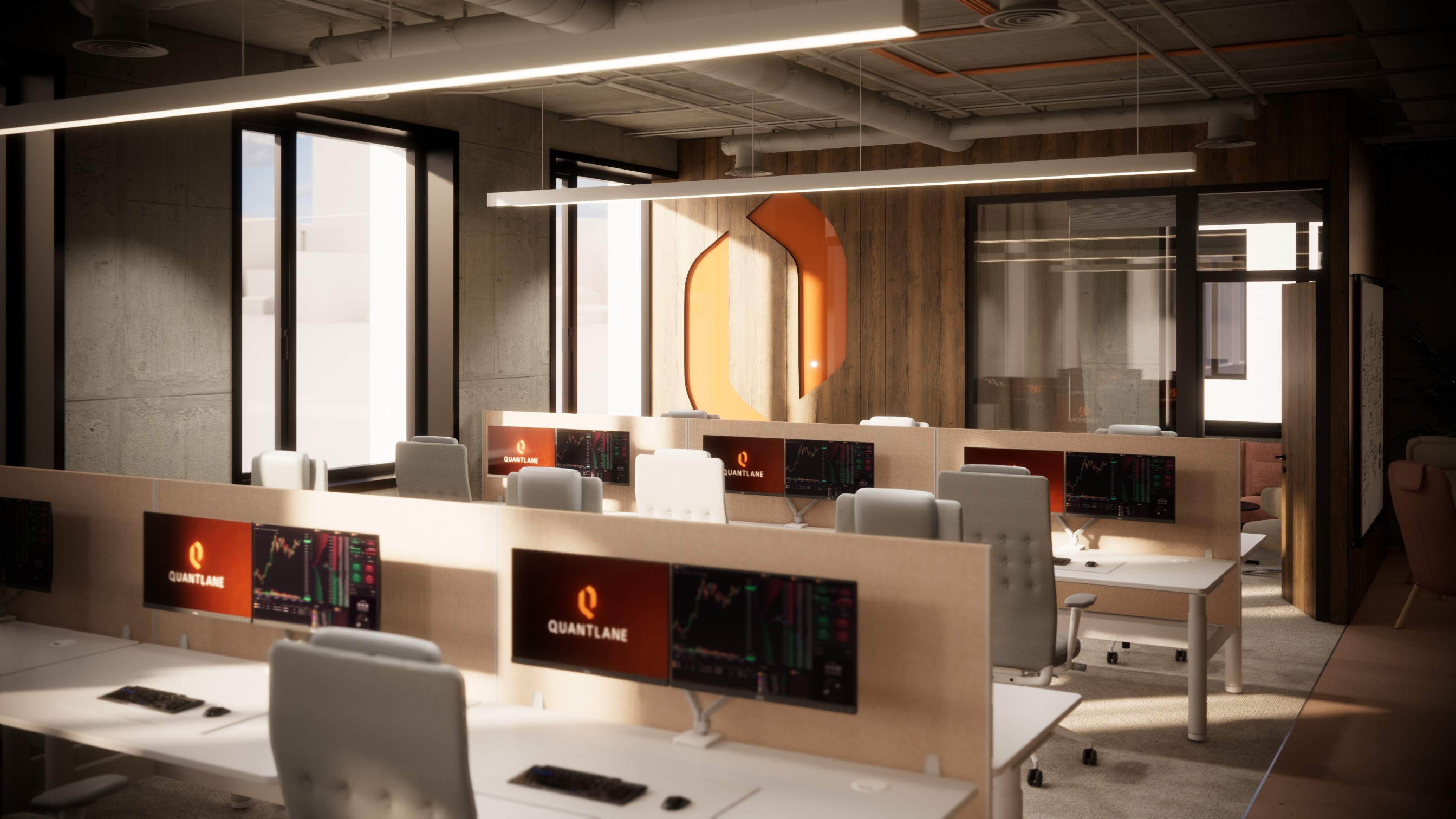 Quantlane — trading floor